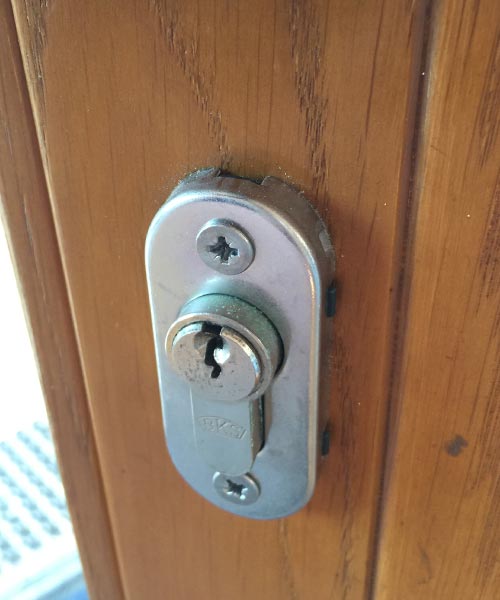 New Door Keyhole